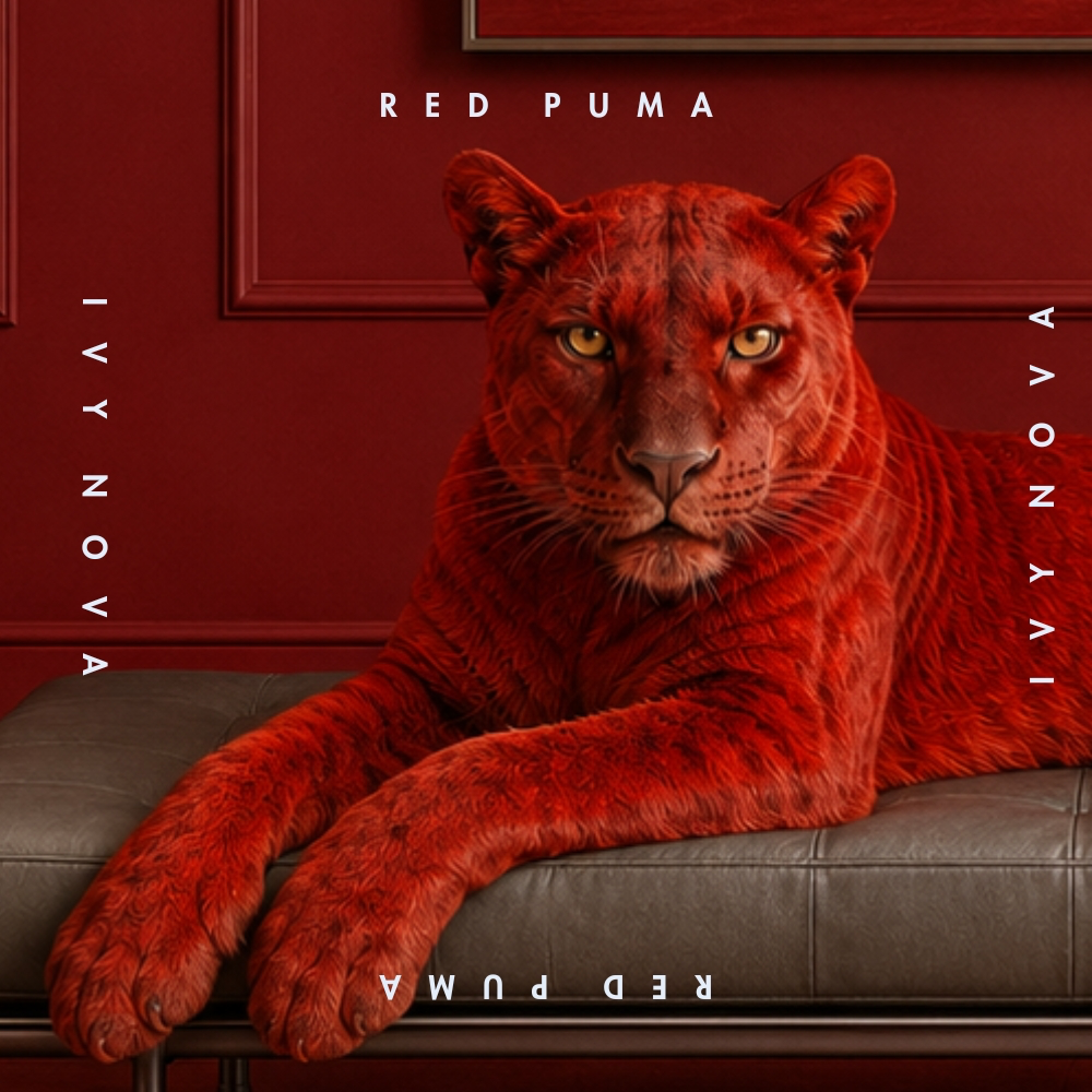 Red puma by Ivy Nova  cover